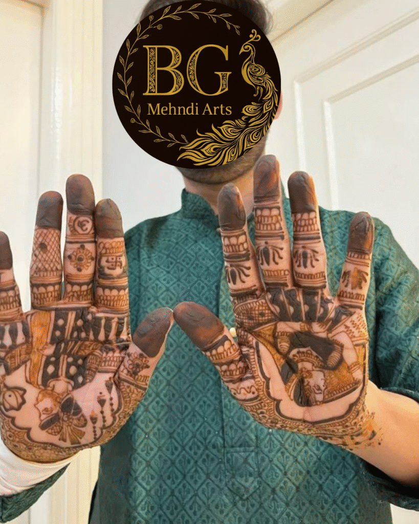 groom mehndi artist in gurgaon
