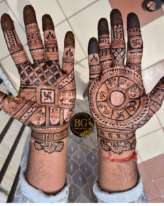 stylish groom mehndi designer gurugram