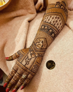 minimal bridal mehndi artist gurugram