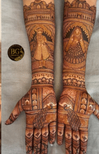 stylish mehndi design artist gurugram